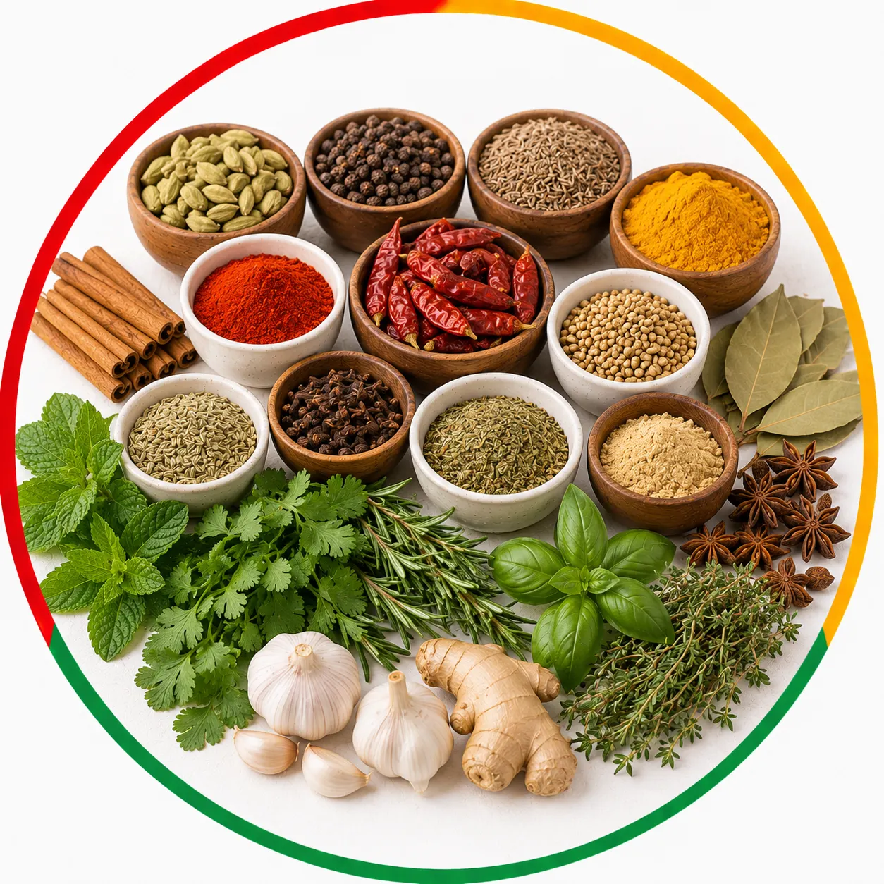 herbs and spices